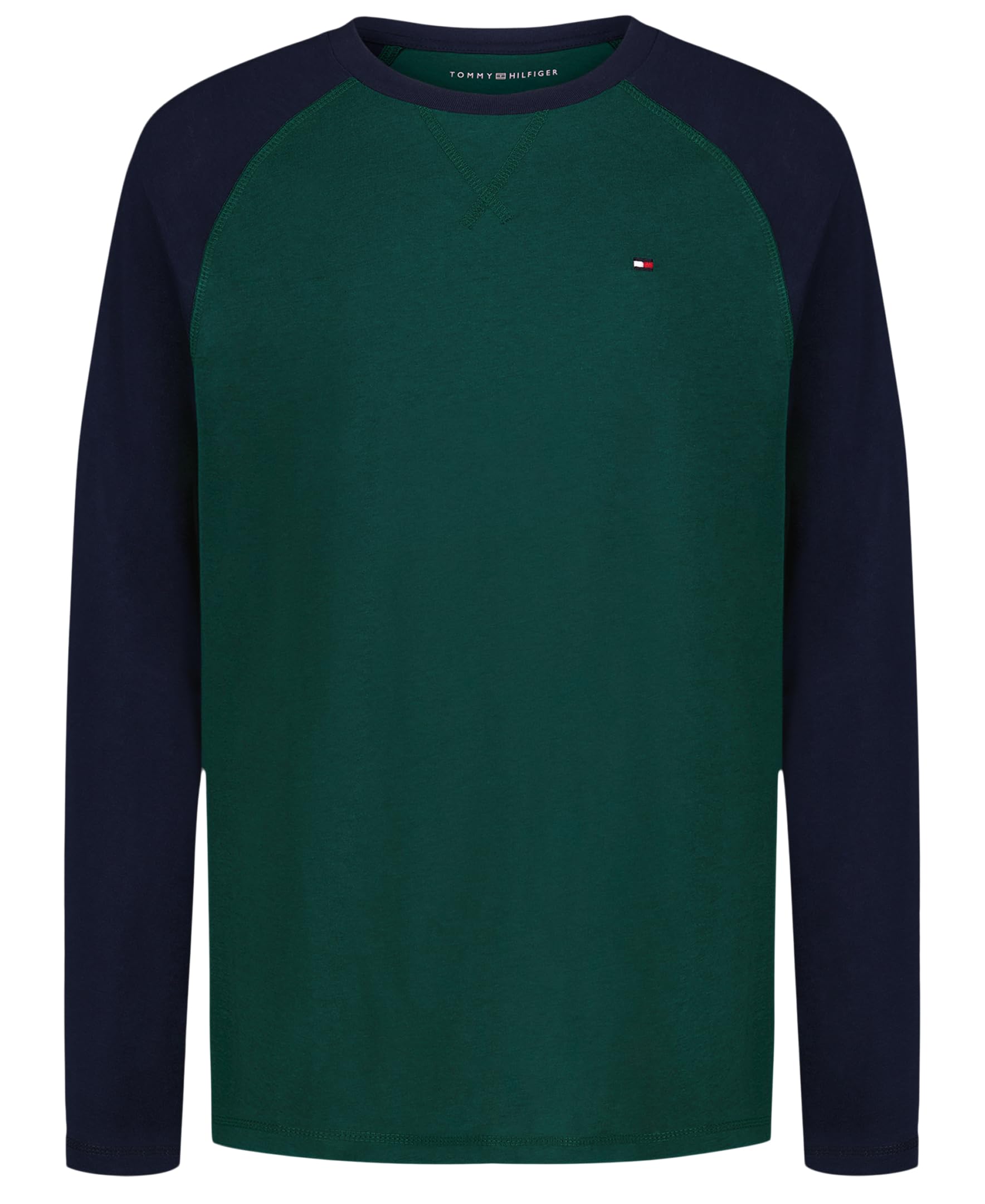Tommy Hilfiger Boys' Long Sleeve Crew Neck T-Shirt